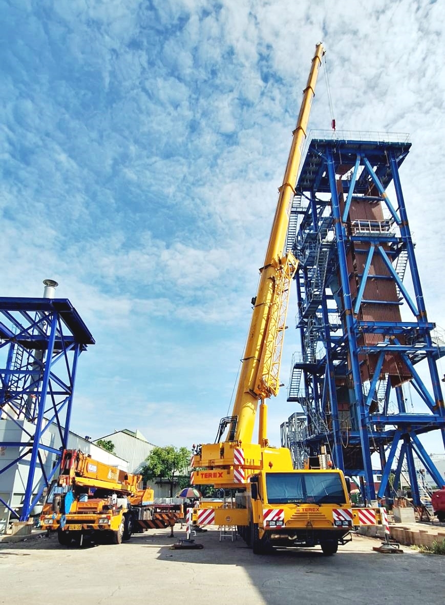 阿咪吊車-120噸蜘蛛吊車