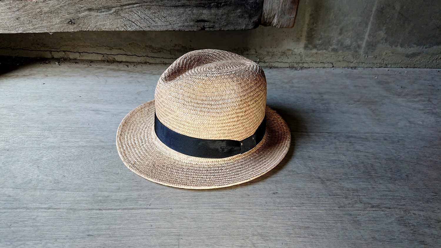 細緻款經典紳士帽-素黑