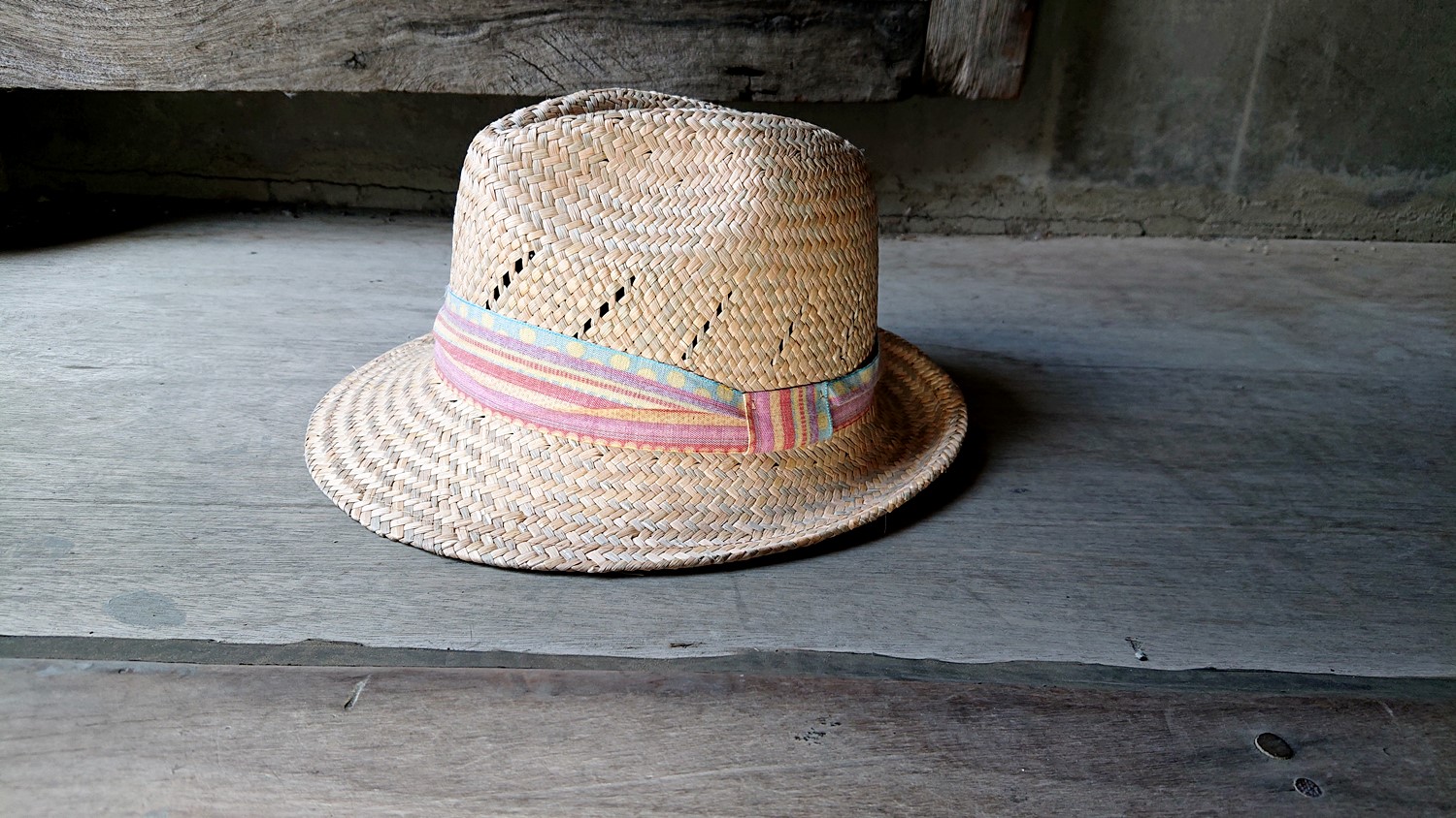 經典紳士帽-撞色粉