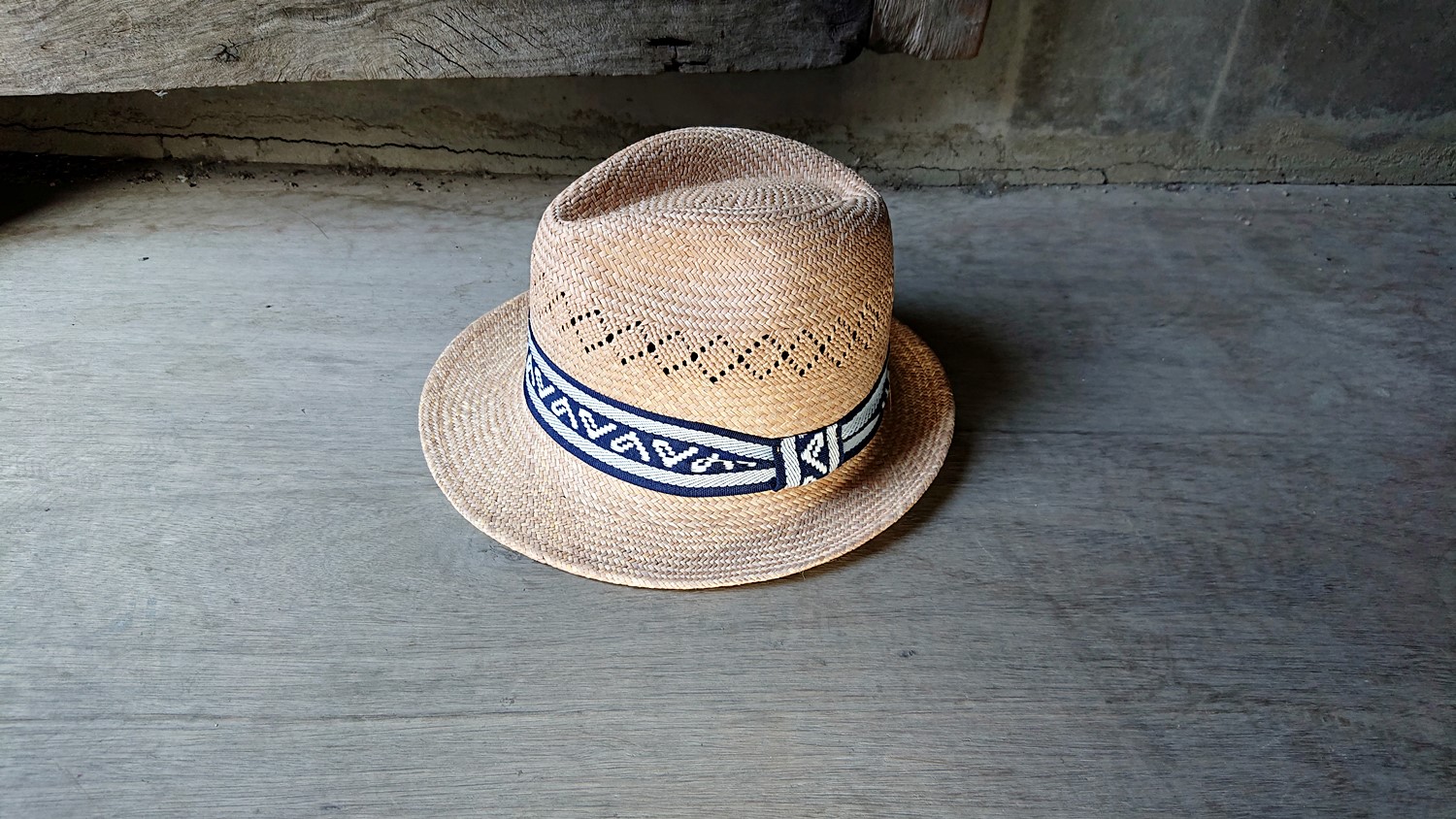 細緻款經典紳士帽-藍A