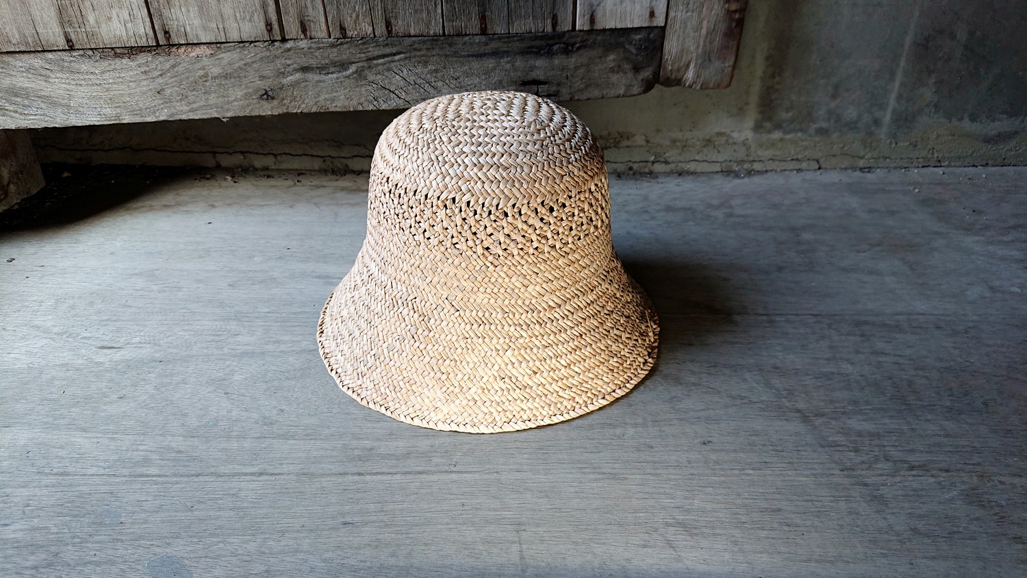 紮實版漁夫帽-蔣宋美齡款編織紋路