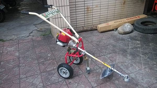 全新U-MO本田(HONDA)GX-35四行程三輪推式割草機(輕巧/可折疊)(附牛筋盤/牛筋條/烏鋼圓刀刃)--免運費*