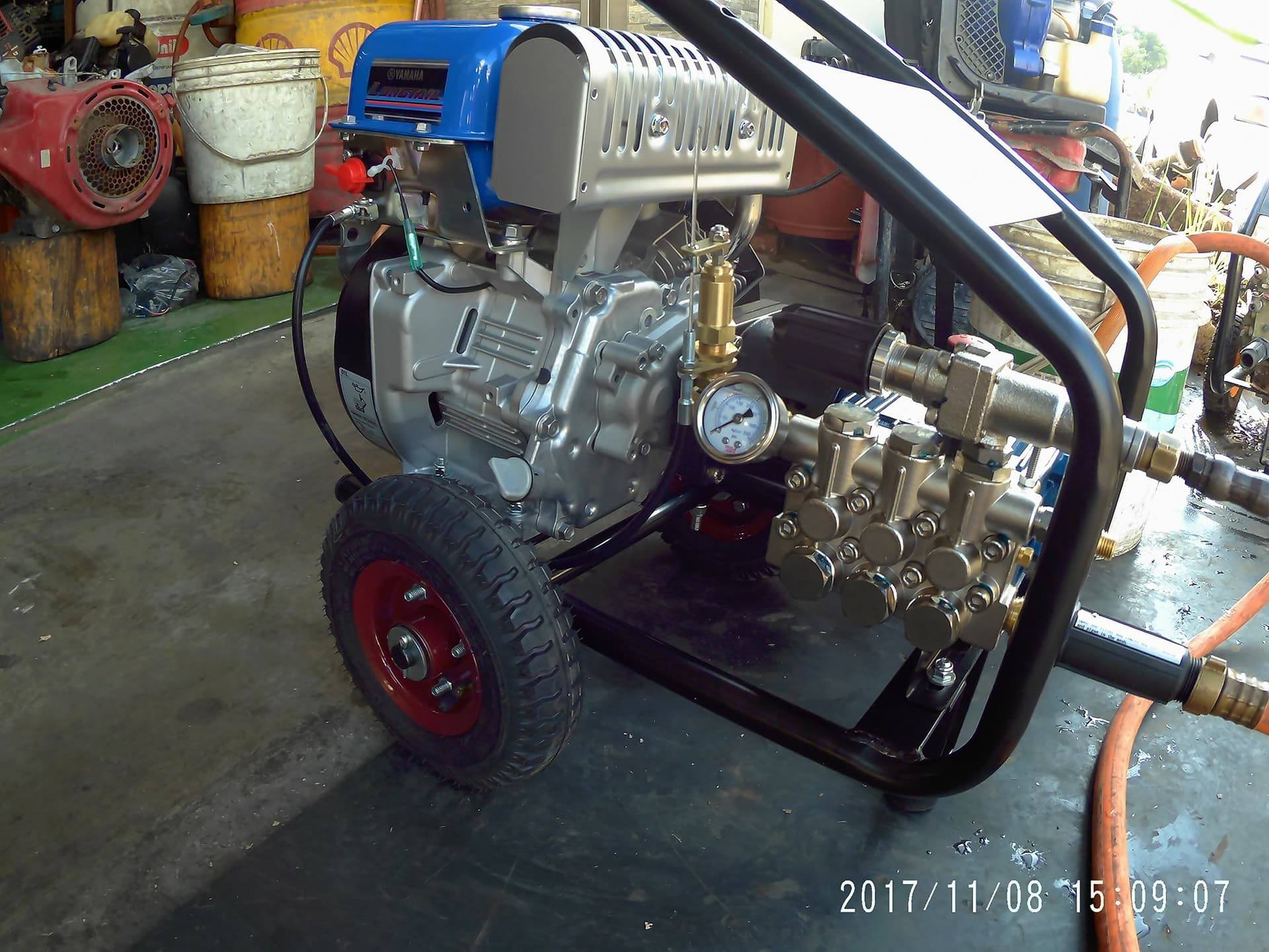 U-MO山葉YAMAHA2500PSI引擎式高壓清洗機(沖洗機/洗車機)環境及漂流木清洗(免運費)*新機優惠中*實品展示