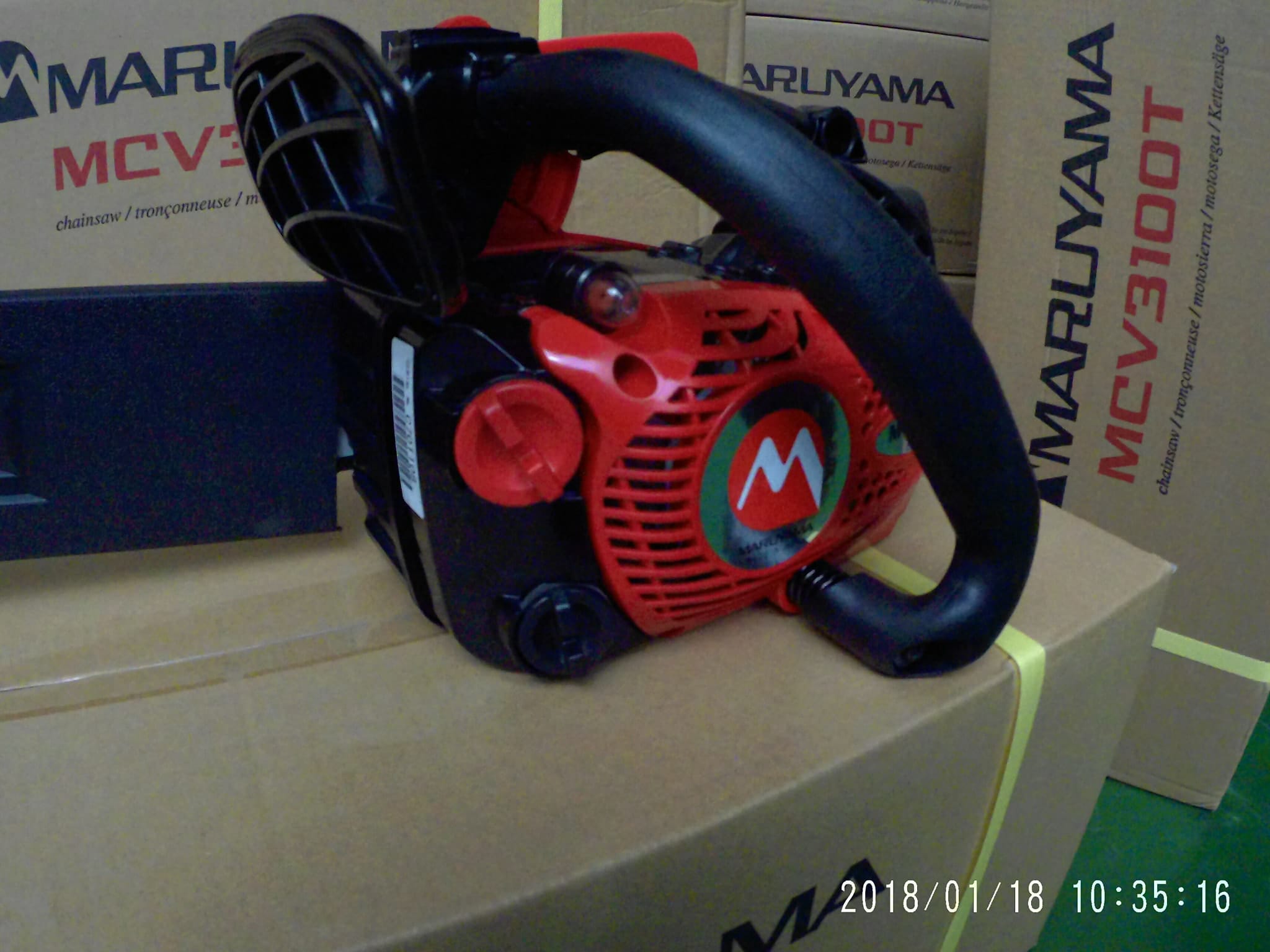 全新日本MARUYAMA丸山14”引擎鏈鋸機(原裝日本進口)花園,務農,園藝的好幫手質優---免運費