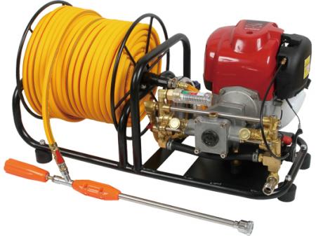 U-MO進口本田HONDA引擎式定置式噴霧機/消毒/噴藥/送水/消滅登革熱均可(附50米高壓管及架)(免運費)