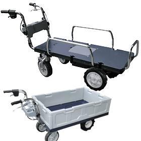 全新U-MO電動搬運車/田間搬運機(四輪長版型)(無煙/無震動/無噪音/免保養)(適合菜園/果園/溫室)(缺貨展示)免運費