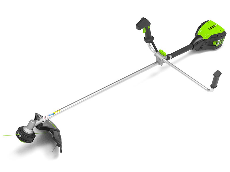 英國Greenworks背負式割草機台南經銷商4.0Ah日本三洋鋰離子電池+80V割草機+充電器-(實機展示歡迎參觀)