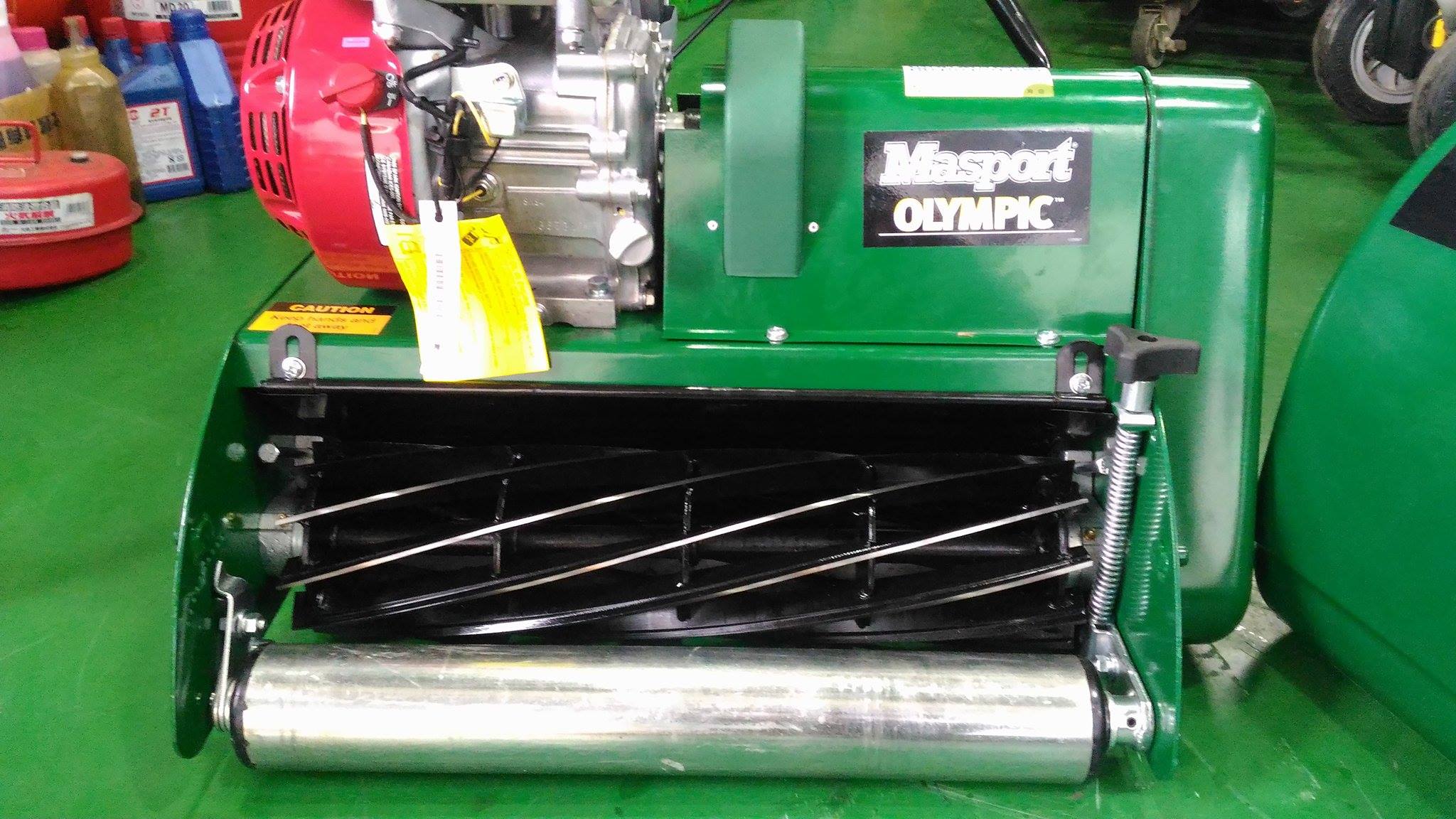 U-MO進口百年品牌**Maspo馬馳寶**500型自走滾刀式割草機(滾刀集草型)適合庭院及別墅造景,小球場---免運費