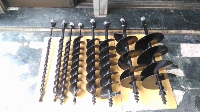 全新U-MO台灣製土壤鑽孔機鑽尾**27mm~250mm**報價(鎢鋼刀刃)土壤鑽孔*(各型規格均有標價)**