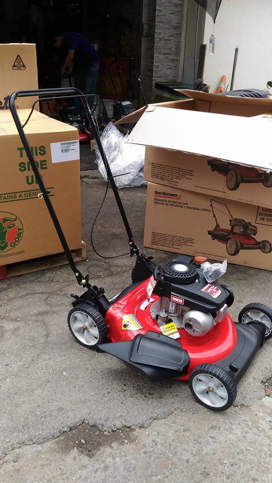 全新美國原裝進口MTD手推式割草機4HP四行程引擎,排草型推式割草機---免運費(更多機型門市展示中)