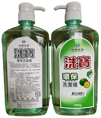 台塑洗寶環保洗潔精1000g(瓶)