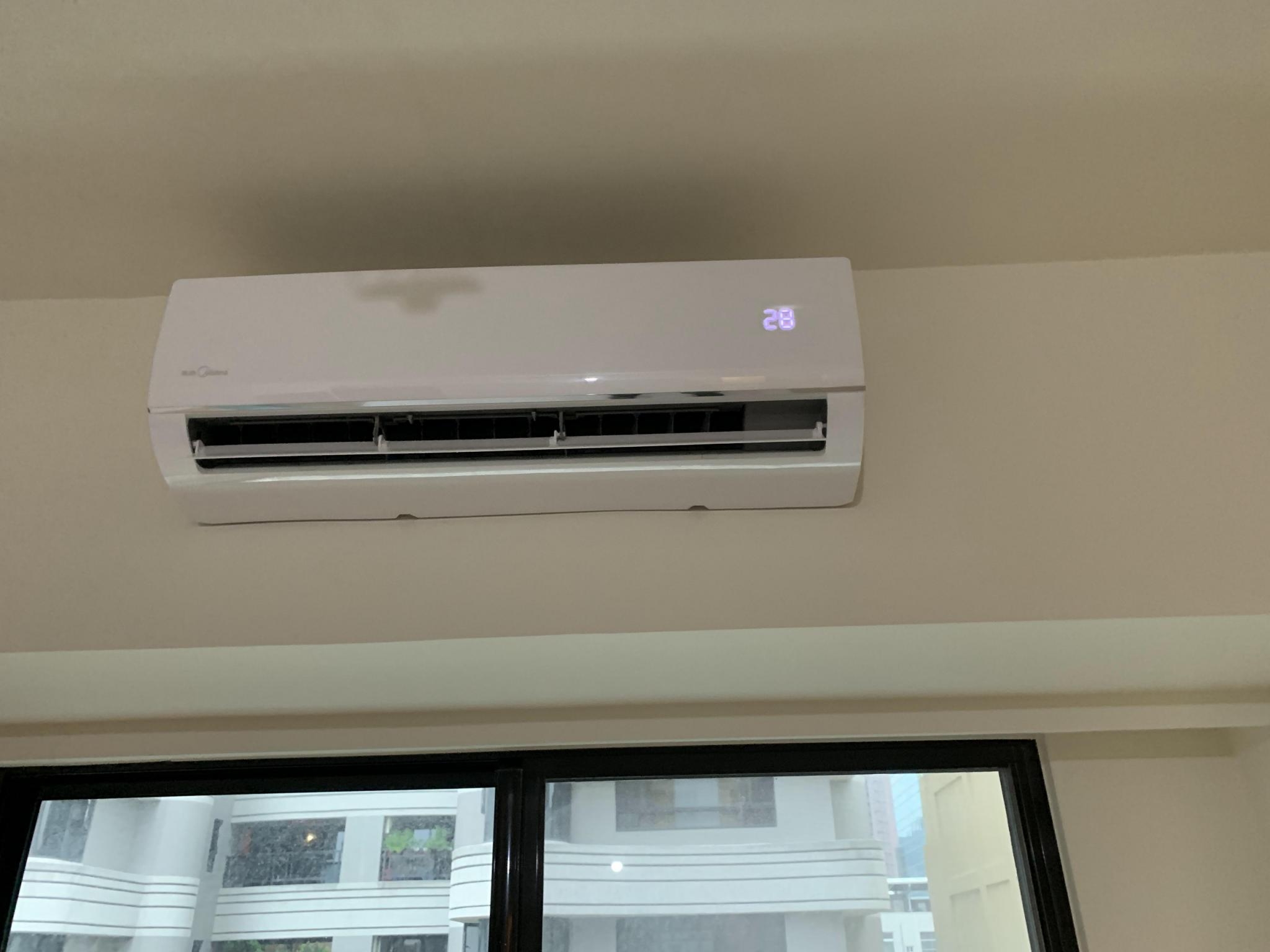 和宜漂亮A54F美的冷氣搭配裝潢場施工_210720_3