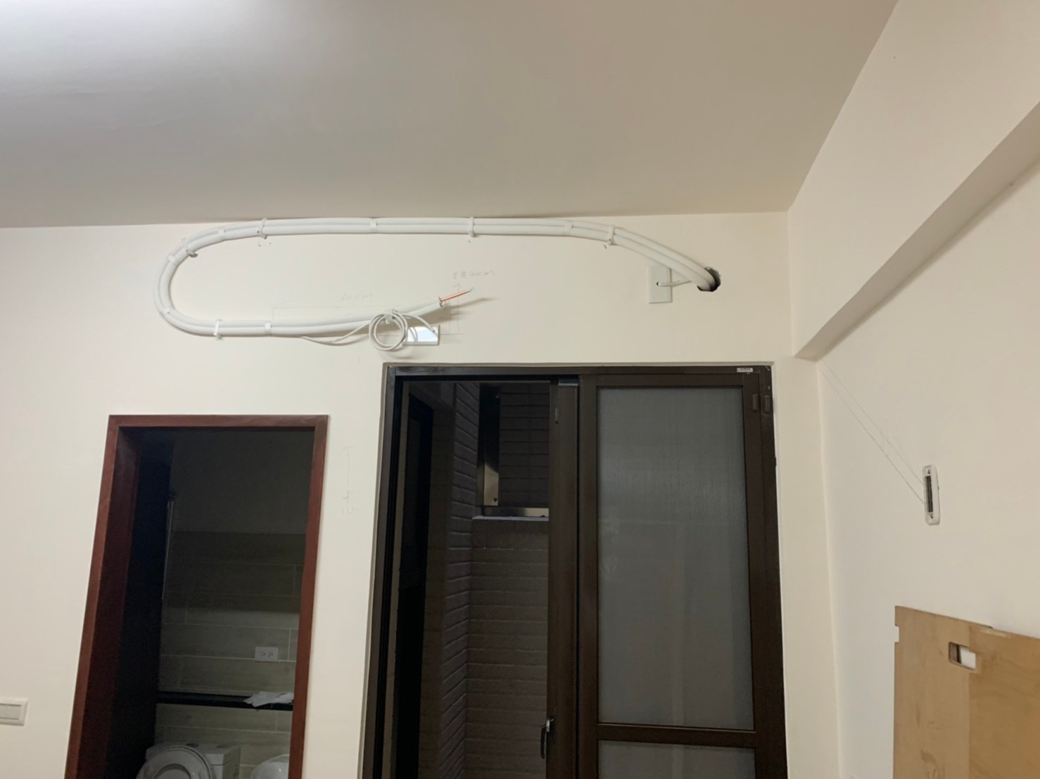 大道城D7國際冷氣搭配裝潢場施工_210720_0