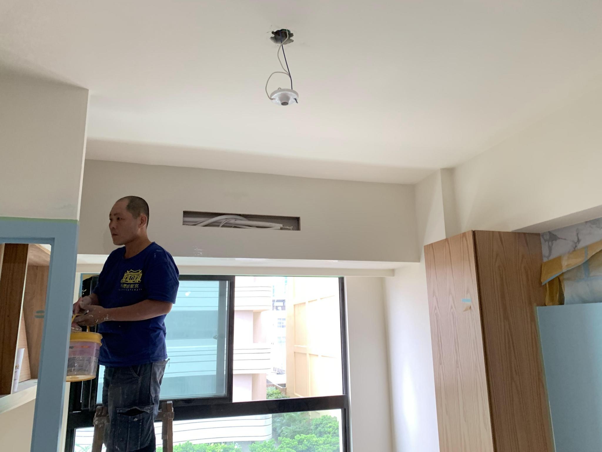 和宜漂亮A54F美的冷氣搭配裝潢場施工_210720_2