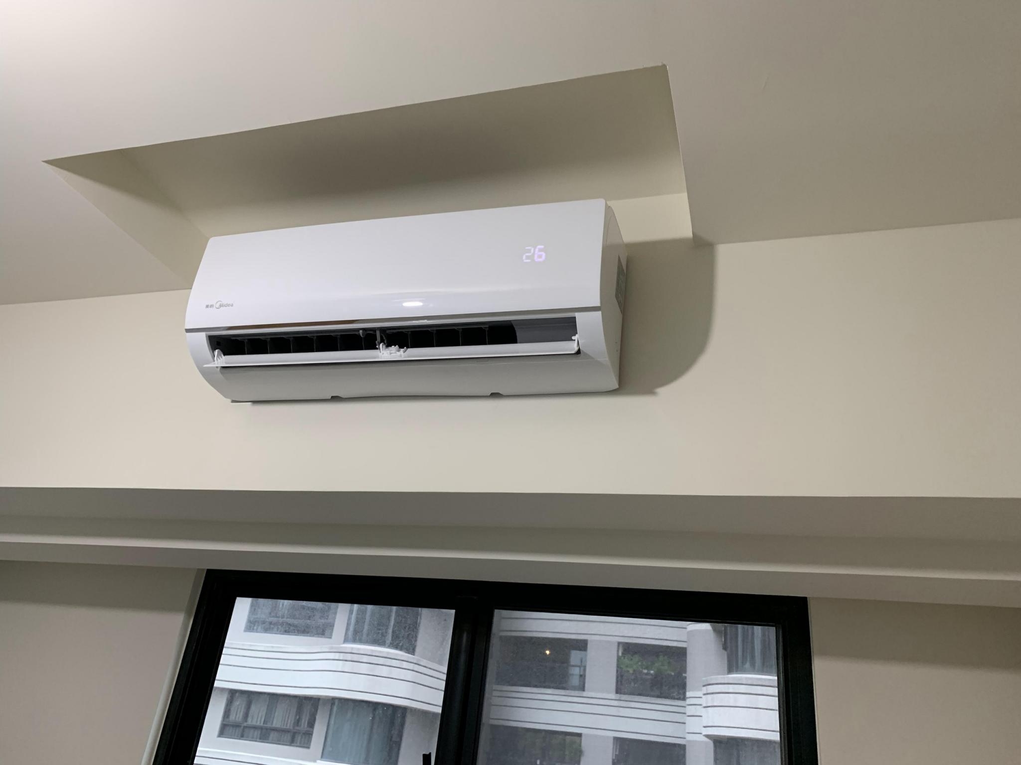 和宜漂亮A54F美的冷氣搭配裝潢場施工_210720_4