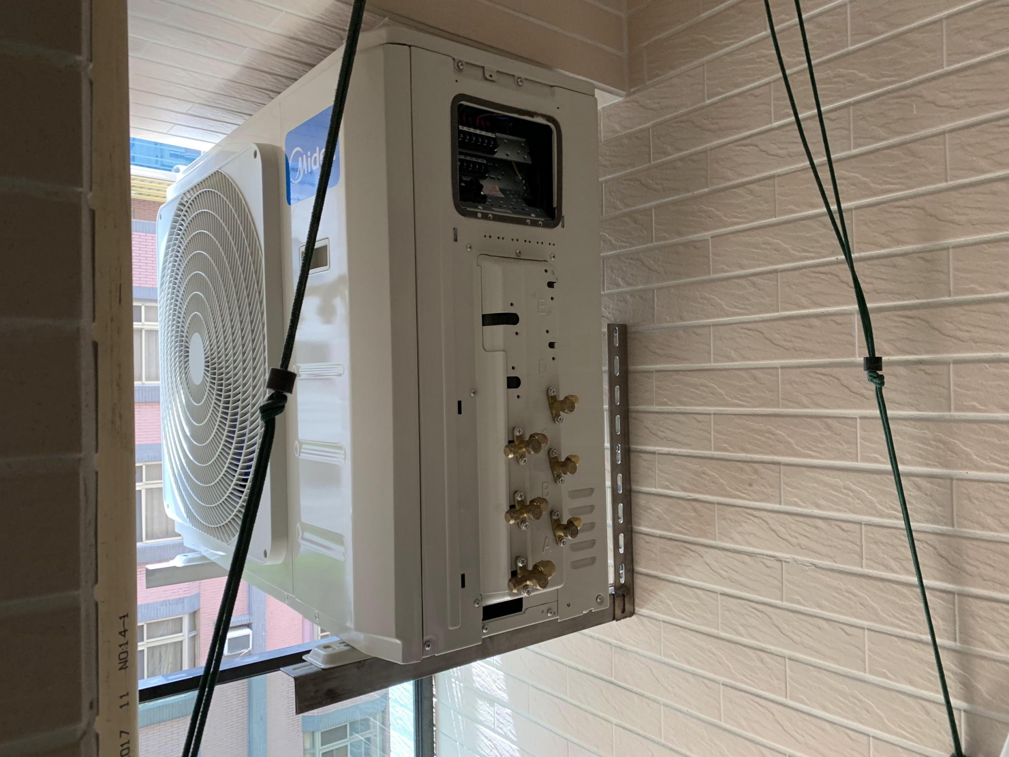 和宜漂亮A24F美的冷氣搭配裝潢場施工_210720_8