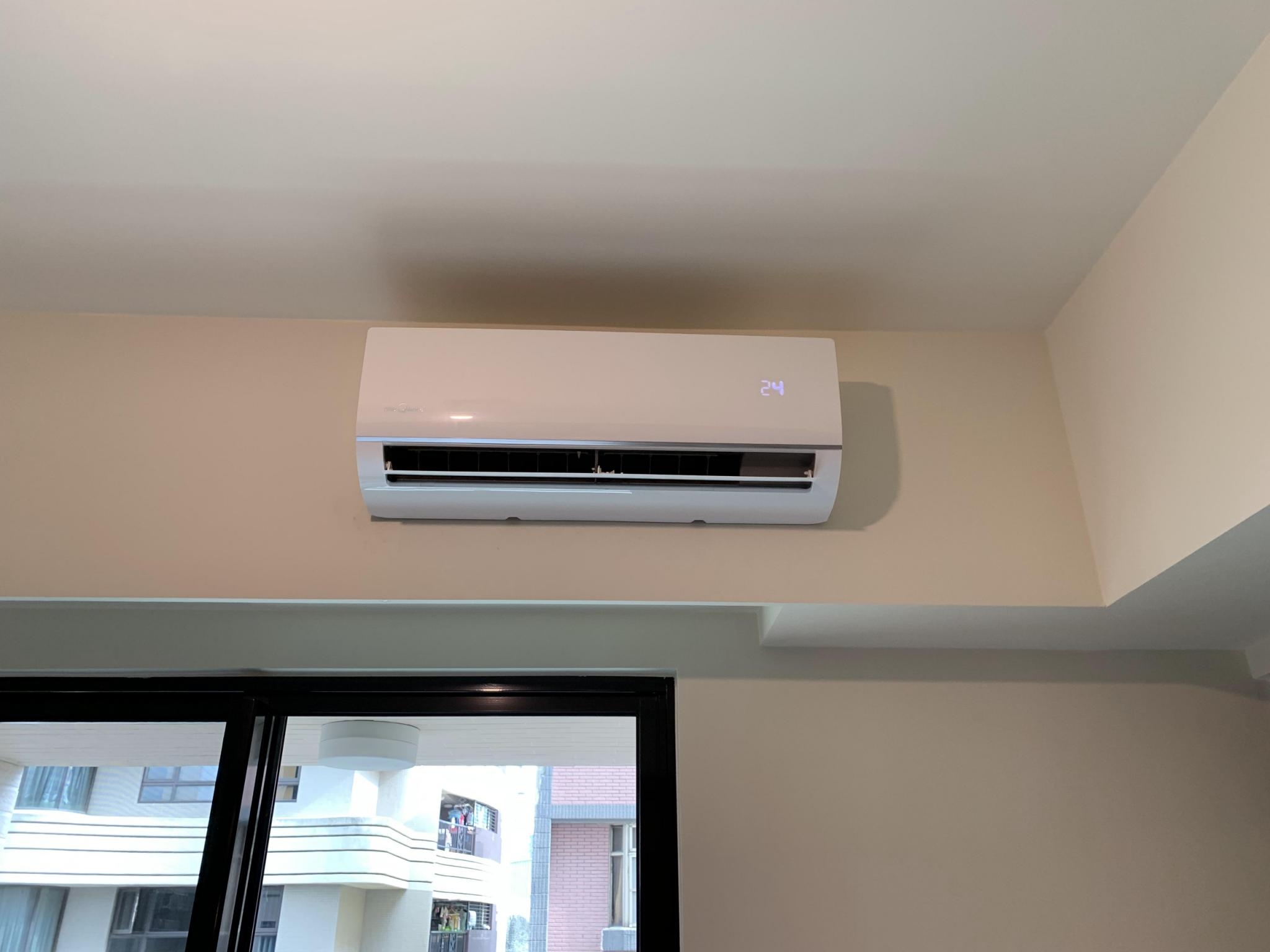和宜漂亮A24F美的冷氣搭配裝潢場施工_210720_4