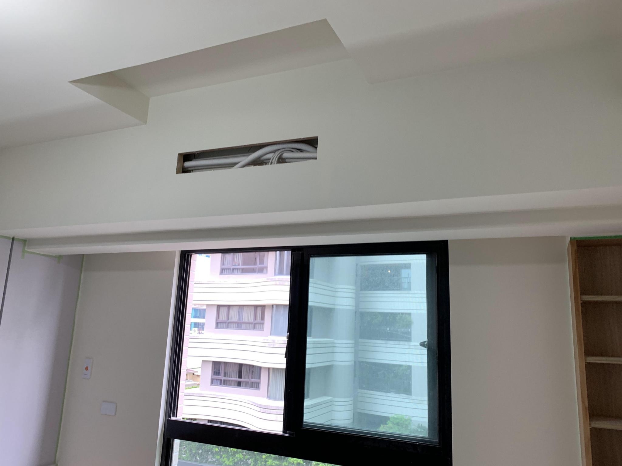 和宜漂亮A54F美的冷氣搭配裝潢場施工_210720_1