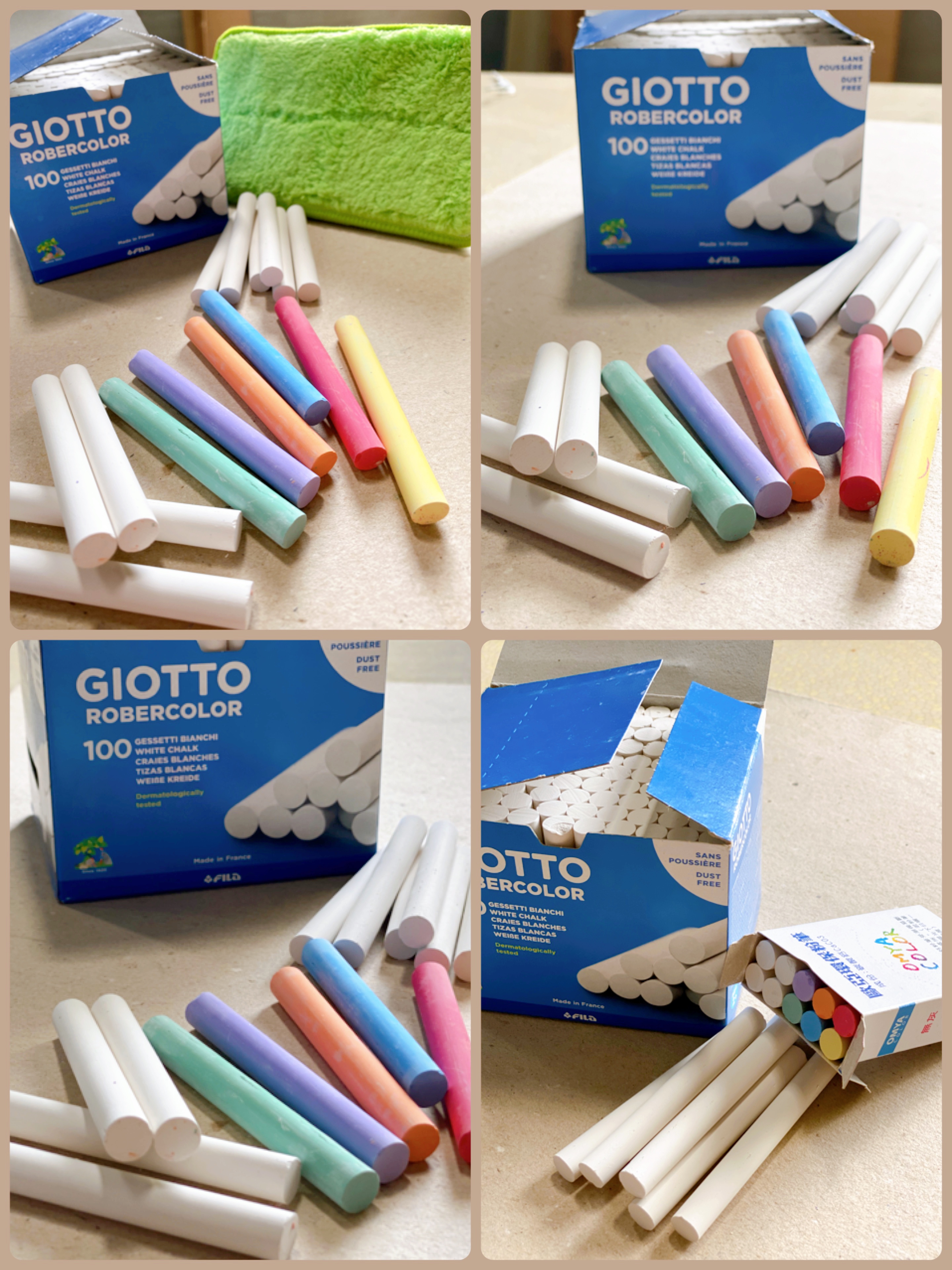 義大利GIOTTO無毒粉筆(一)