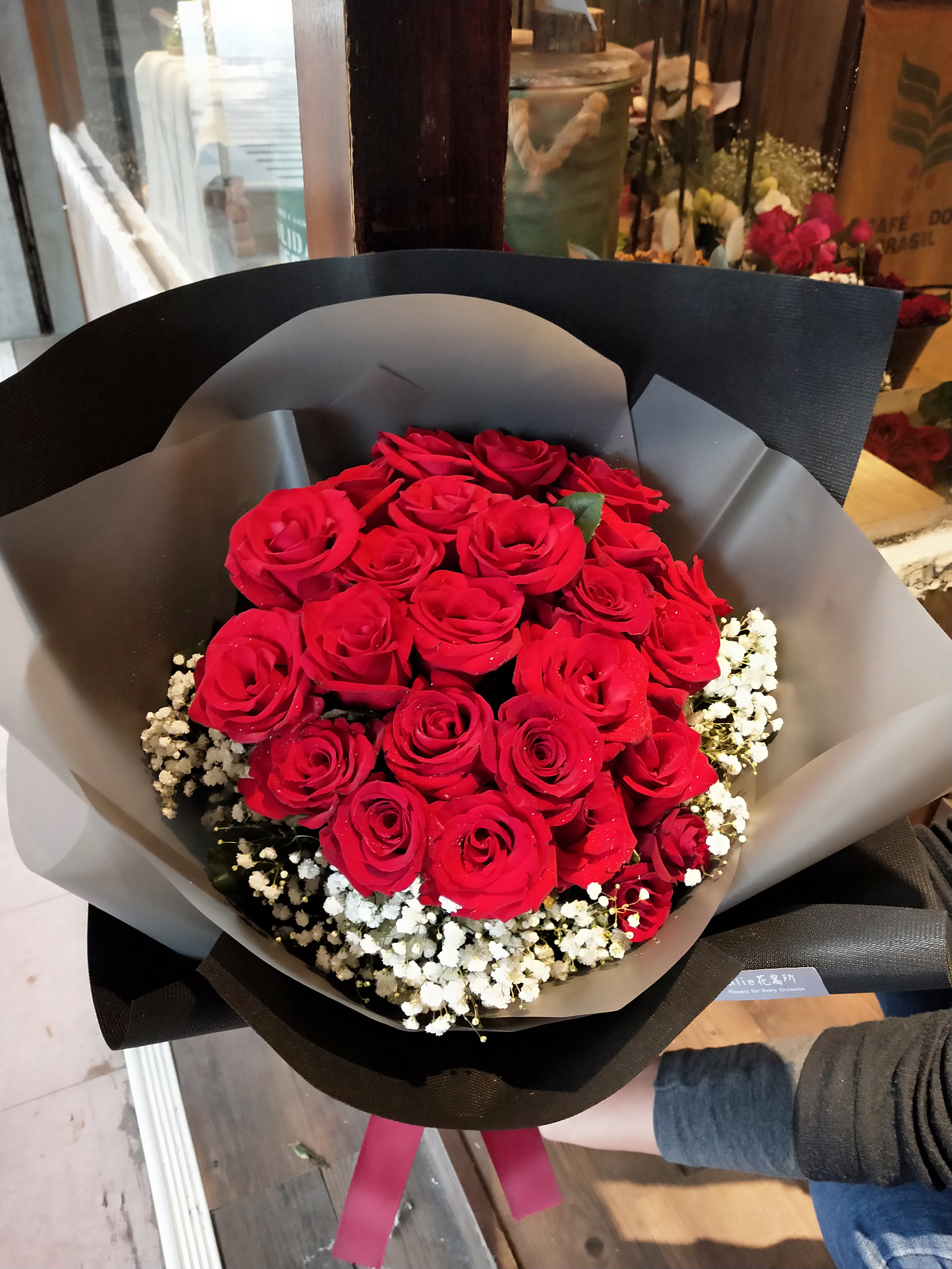 A026-紅玫花束