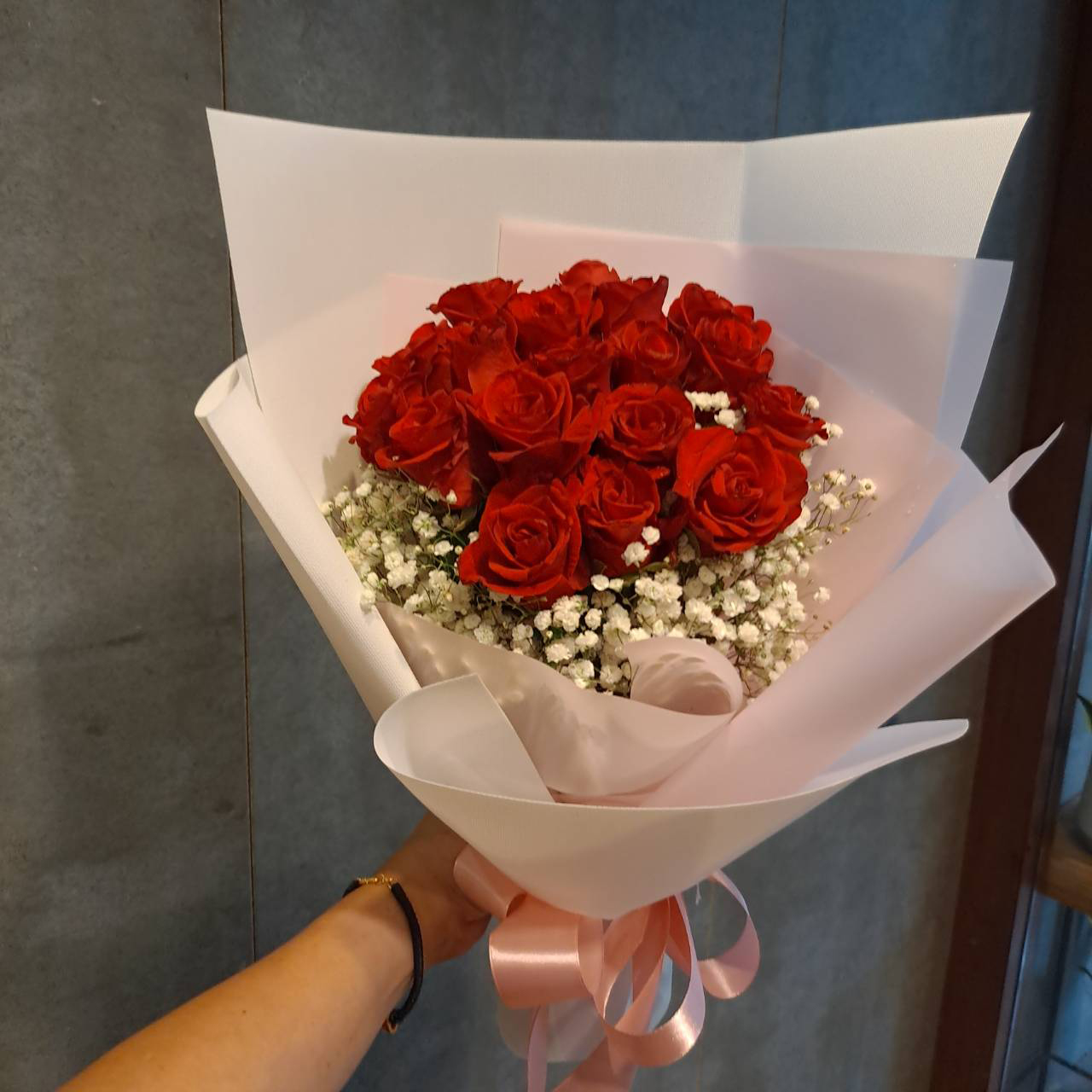 A036-紅玫花束