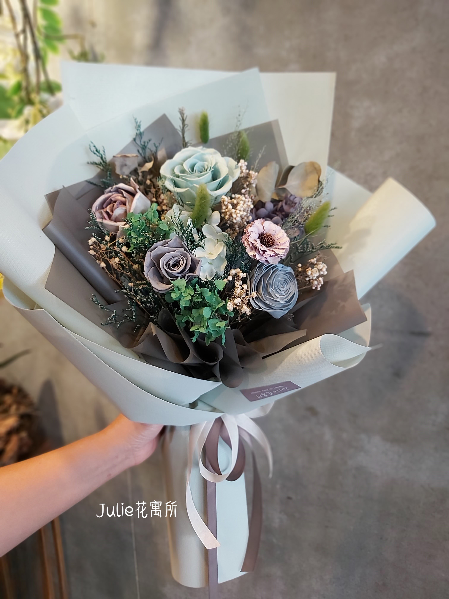 C017-永生乾燥花束