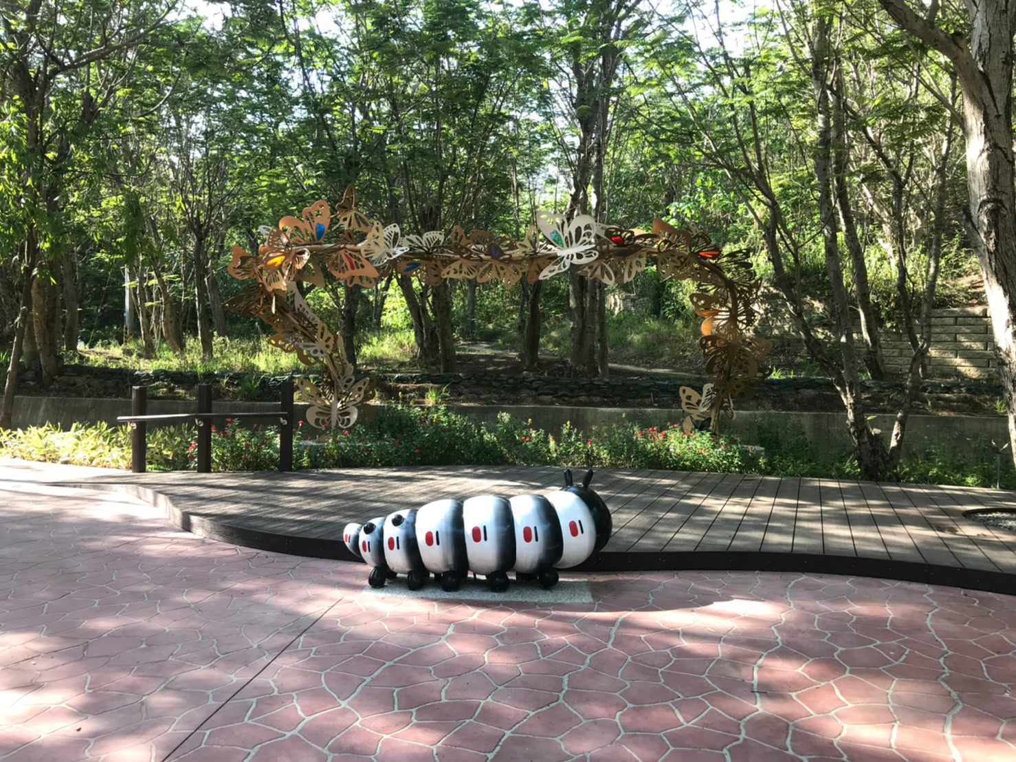 金獅湖蝴蝶公園-不銹鋼藝術裝置(製作)