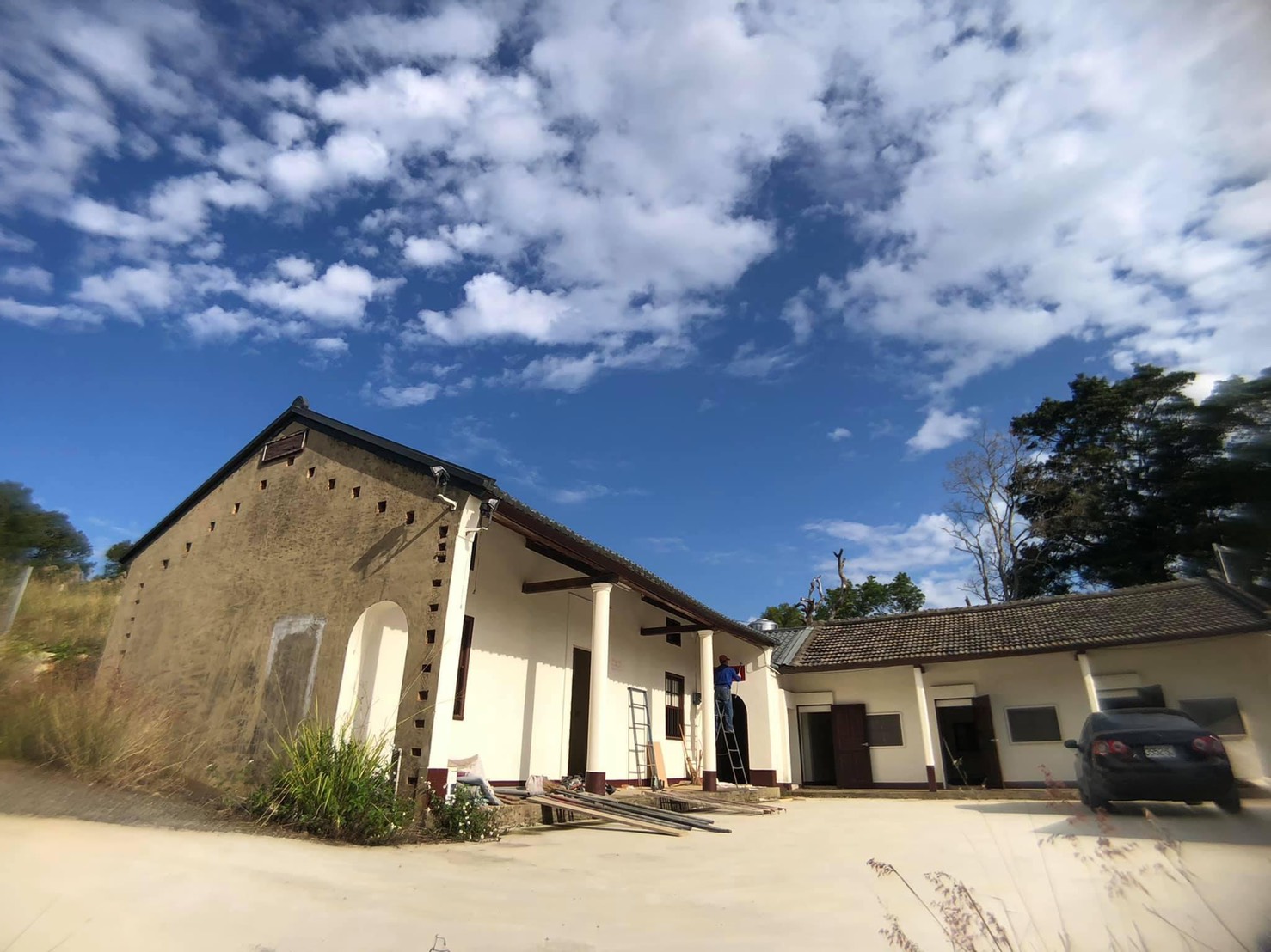 三合院屋頂翻修