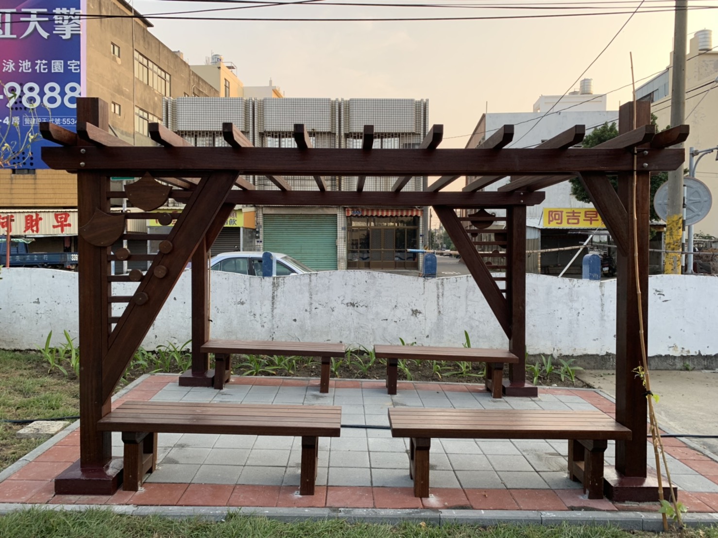 社區花架規畫設計施工