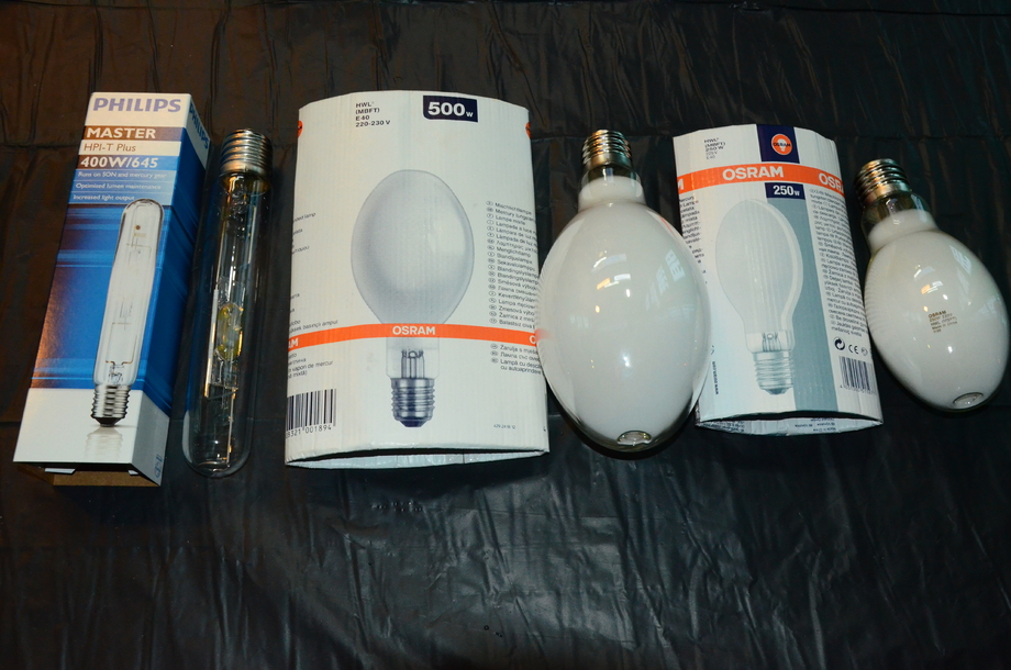 歐司朗、飛利浦安定器水銀燈泡