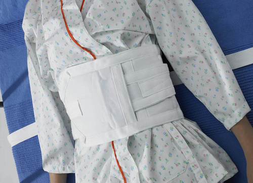 魚眼式身體約束帶