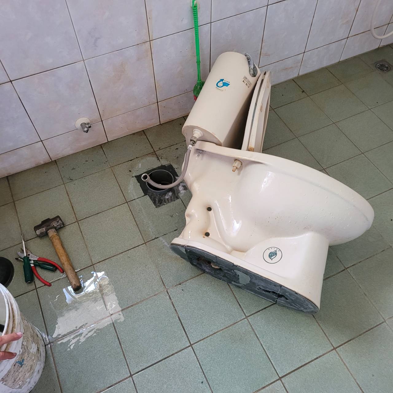 馬桶堵塞（湯匙、刮鬍刀）&nbsp;