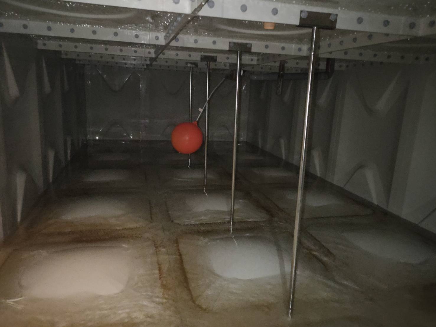 化石館清洗消毒水塔