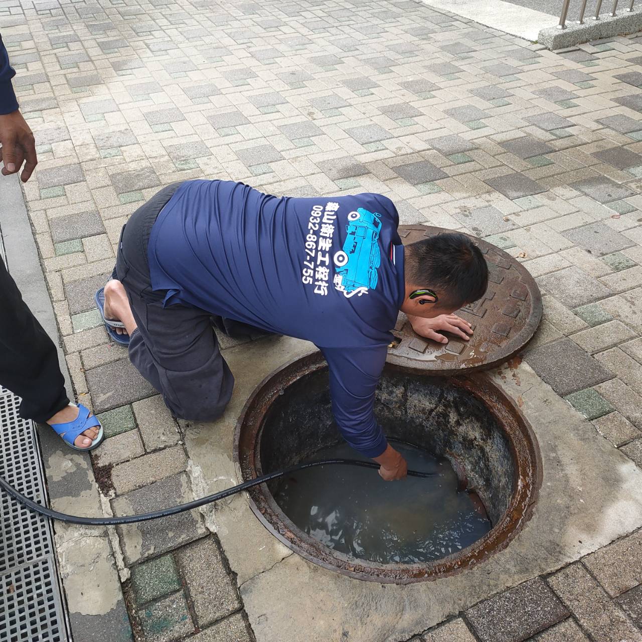 高壓水刀疏通清洗油管&nbsp;