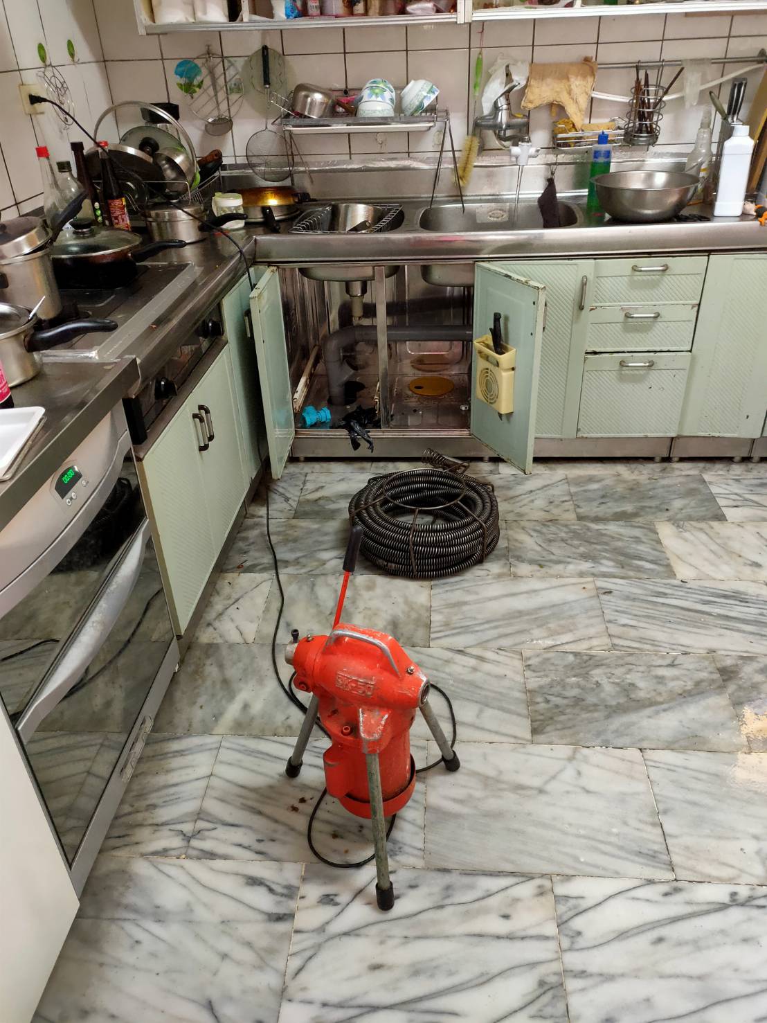 疏通水管堵塞&nbsp;