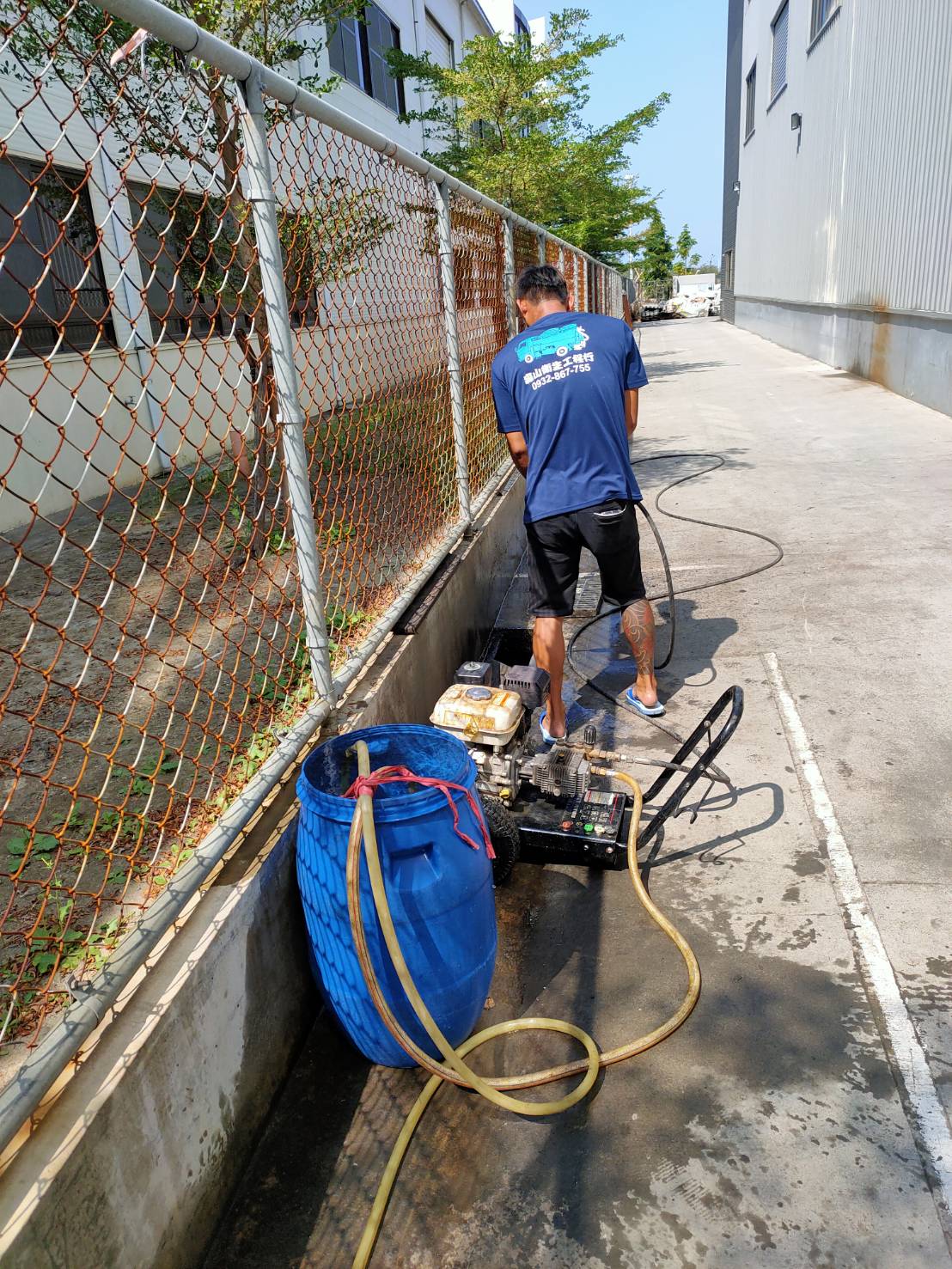 工廠清水溝&nbsp;