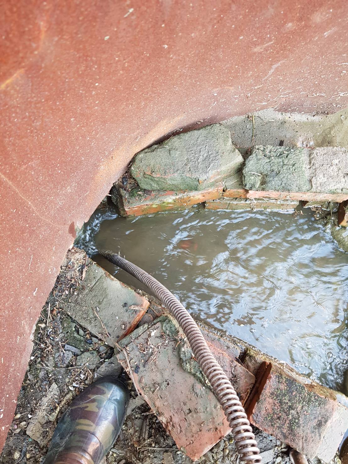 住家空地排水管堵塞疏通&nbsp;