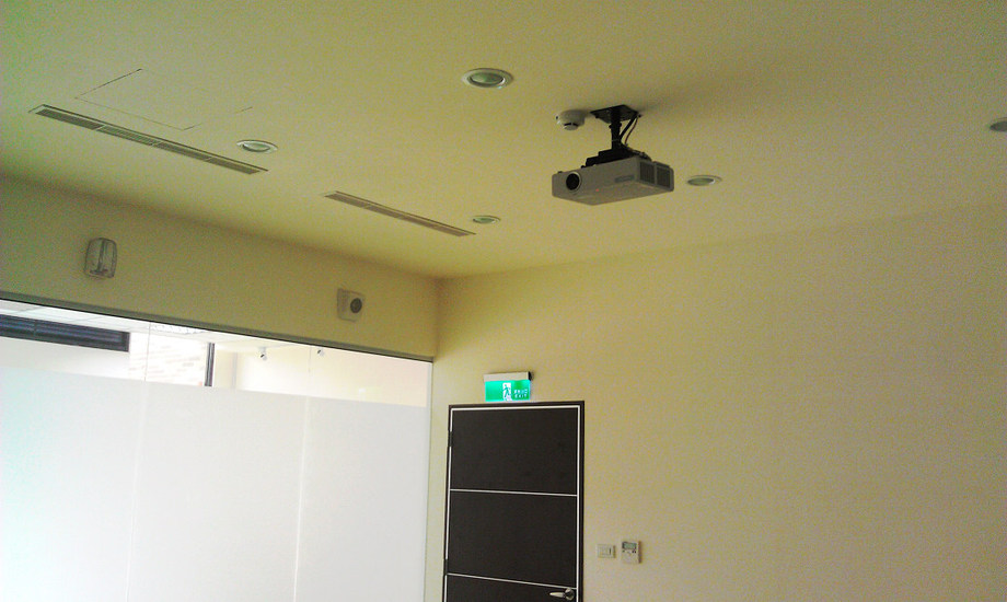 暗架天花板施工後