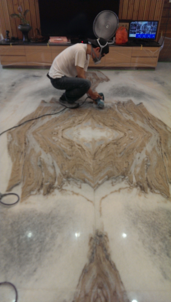 大理石無縫研磨翻新處理(5)