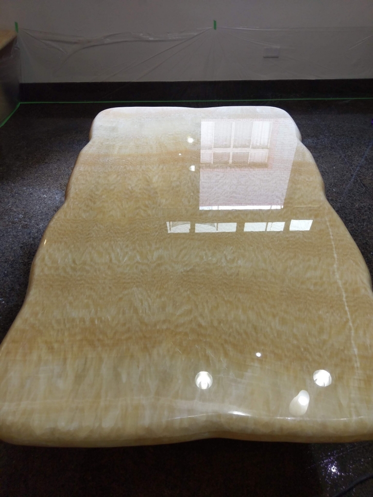 大理石桌去膜翻新鏡面處理