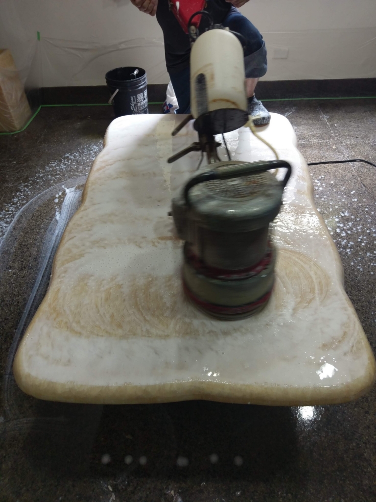 大理石桌去膜翻新鏡面處理