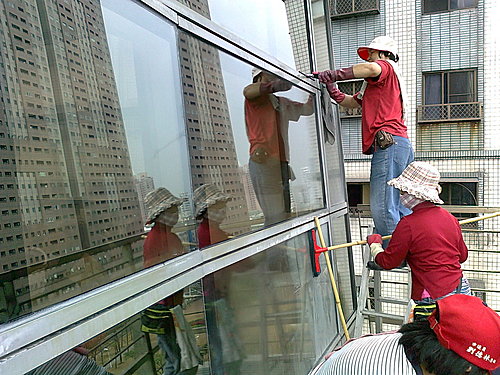 外牆玻璃清洗