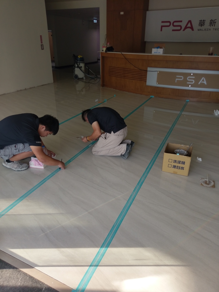 石英磚調色膠填縫(5)