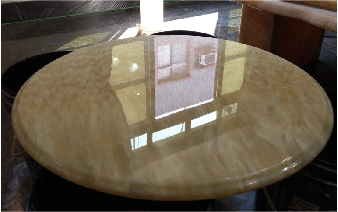 大理石桌去膜翻新鏡面處理(7)