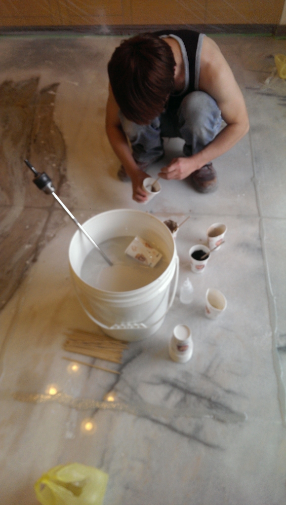 大理石無縫研磨翻新處理(7)