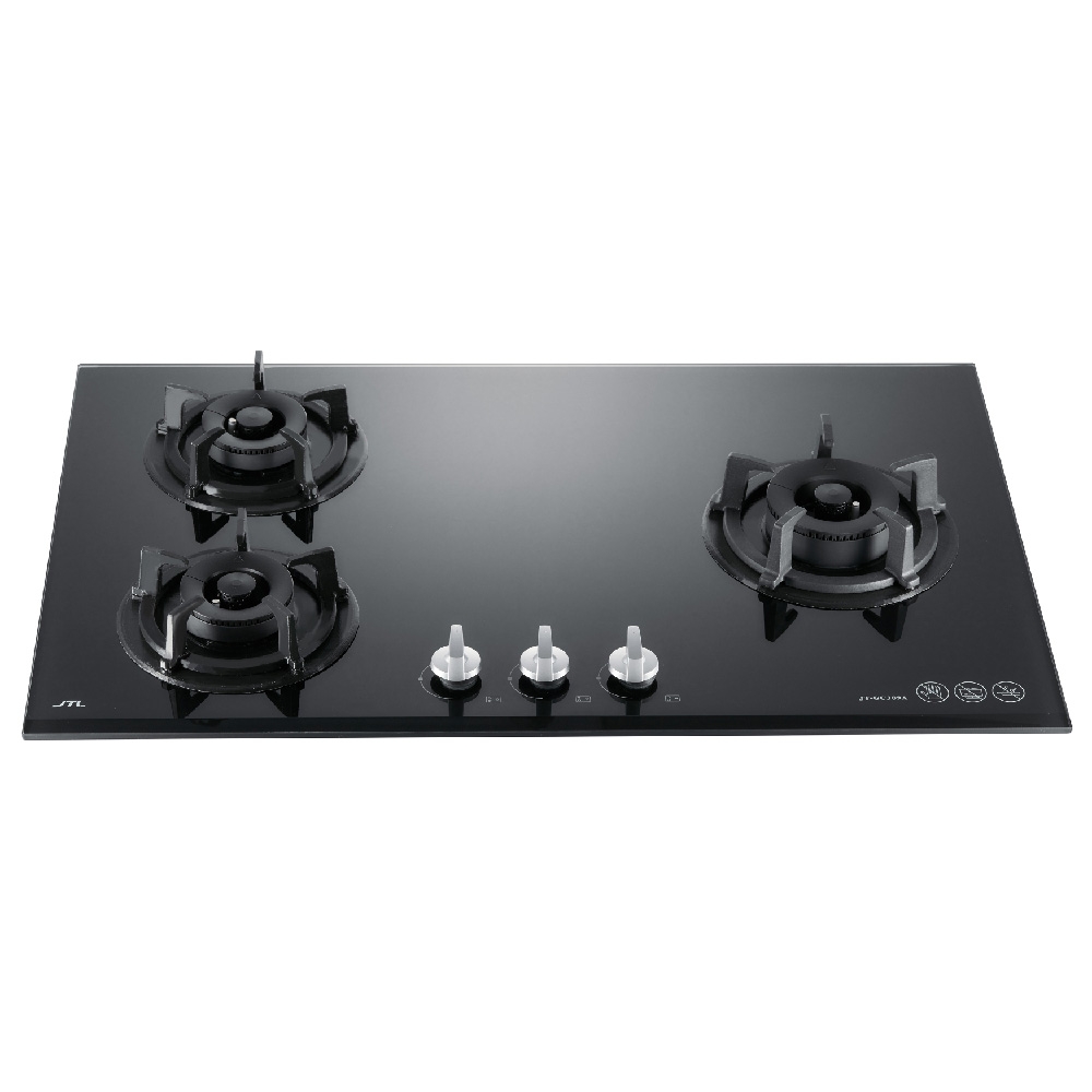 喜特麗-JT-GC309A三口玻璃檯面爐