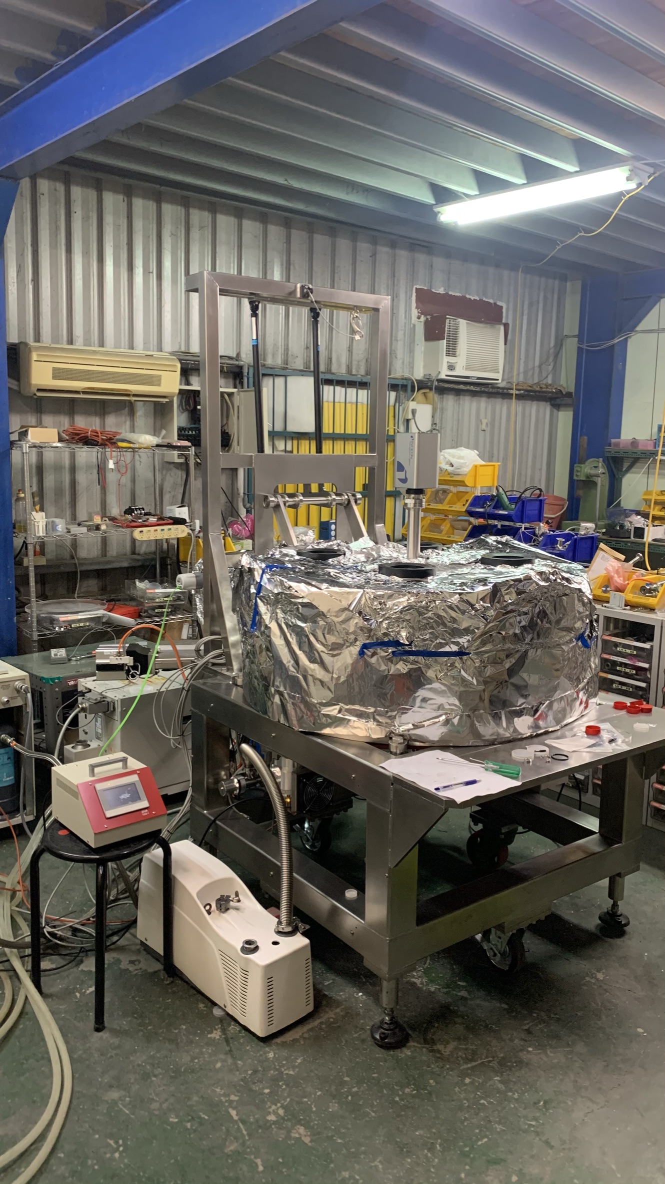 機械手臂用測漏儀