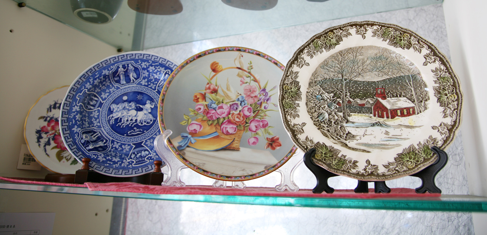 藝術圖樣骨瓷餐盤