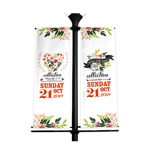 路燈旗(羅馬旗)