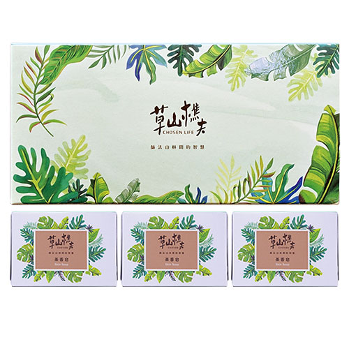 草山樵夫-茶香肥皂禮盒
